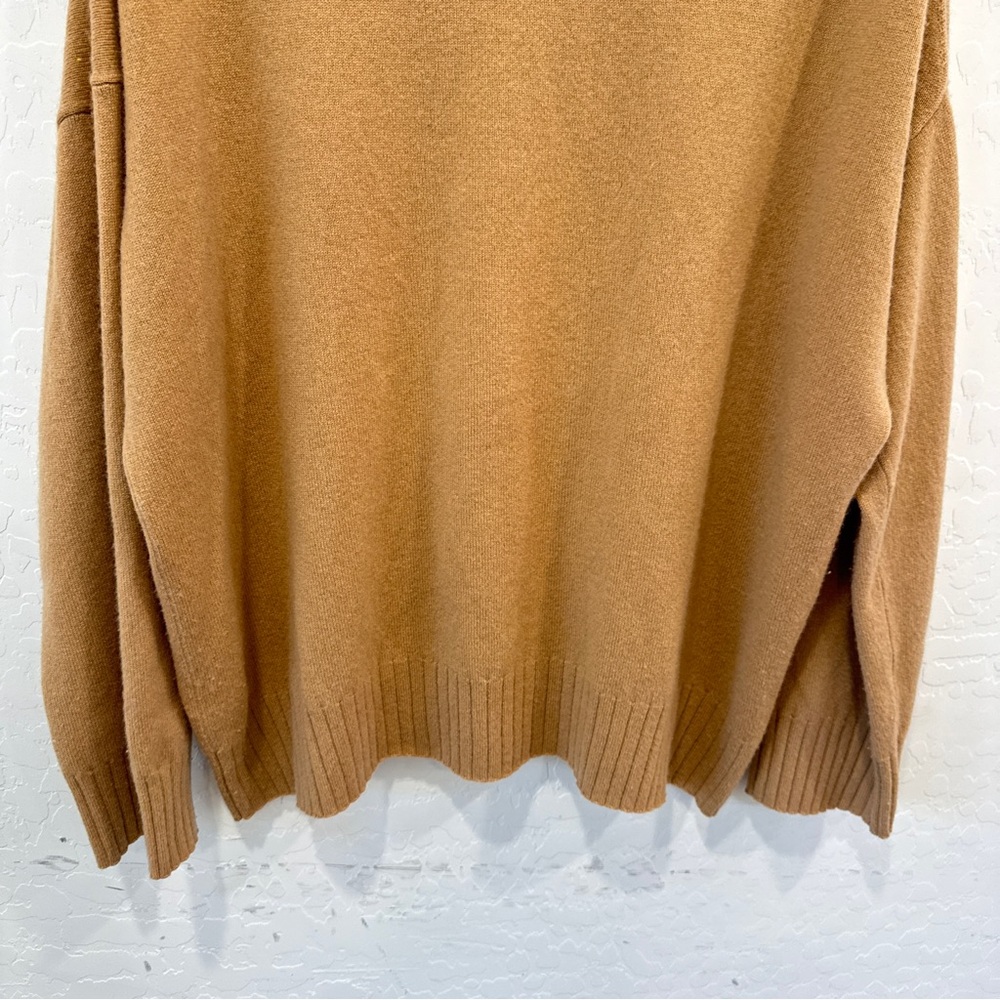Nili Lotan Cashmere Boyfriend Sweater Women Large Quite Luxury Dropped Shoulder - Picture 10 of 11